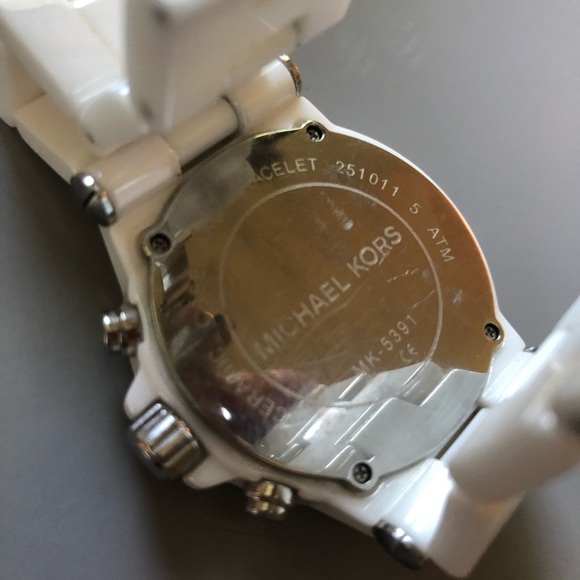 Ceramic Michael Kors Watch - Picture 3 of 7